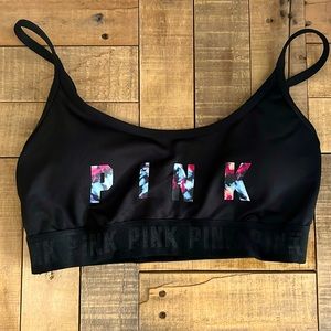 PINK sports bra size small